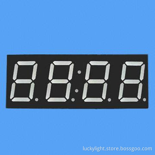 4-digit 0.28-inch Quadruple Digit Display, Low Voltage and Current Operating
